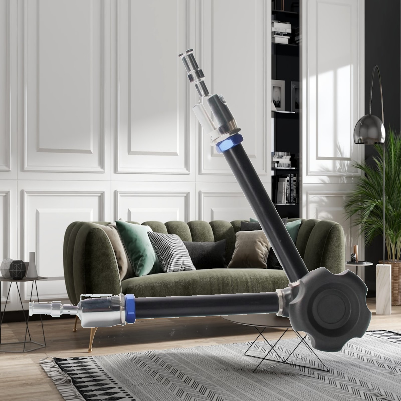 Photography Lighting Rig - Adjustable Metal Photography Light Arm Articulated