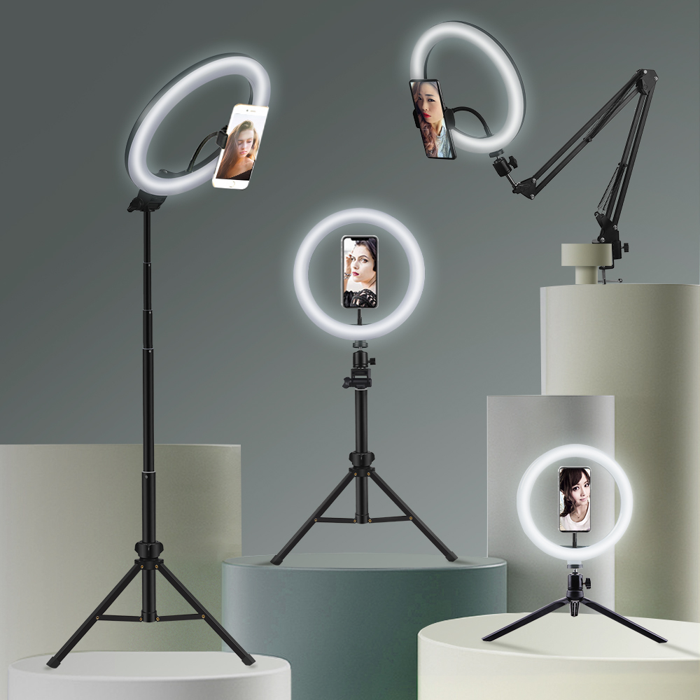 Photography Lighting System - Youtube Chụp Vlog Selfie Tròn Hình