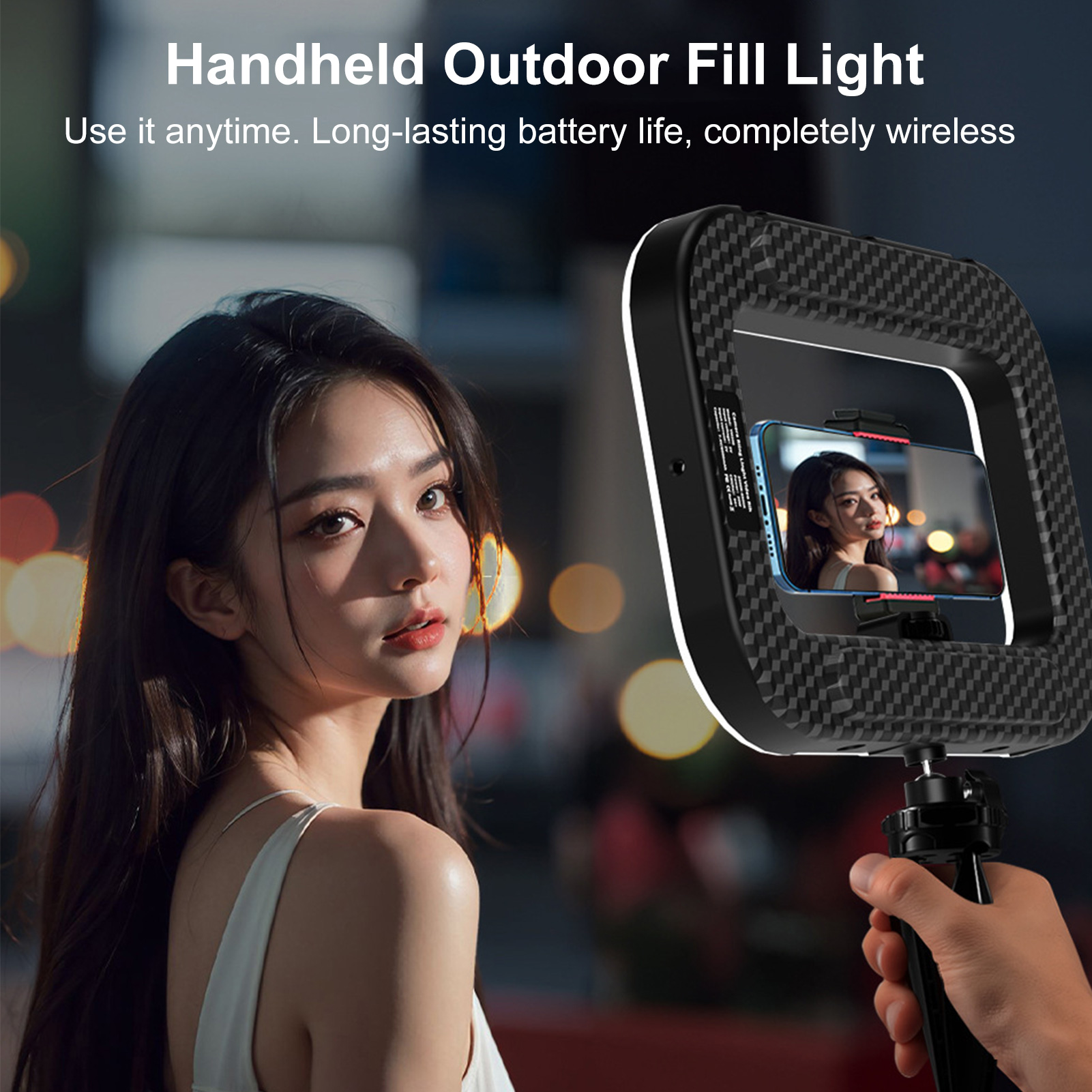 Rechargeable Cell Phone Light  - đánh giá và giá Photography Lighting System