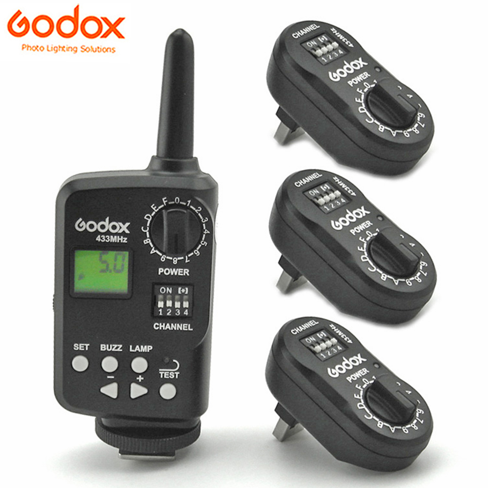 Godox FT-16 Transmitter + Rece - đánh giá và giá Trigger Receiver Set