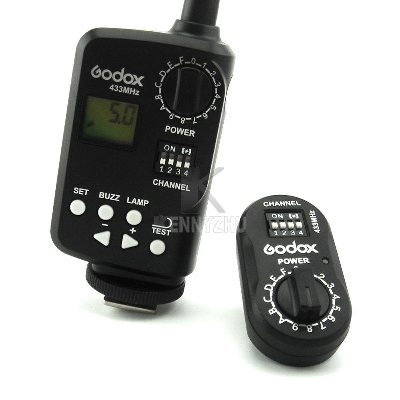 Godox FT-16 Transmitter + Rece - đánh giá và giá Trigger Receiver Set