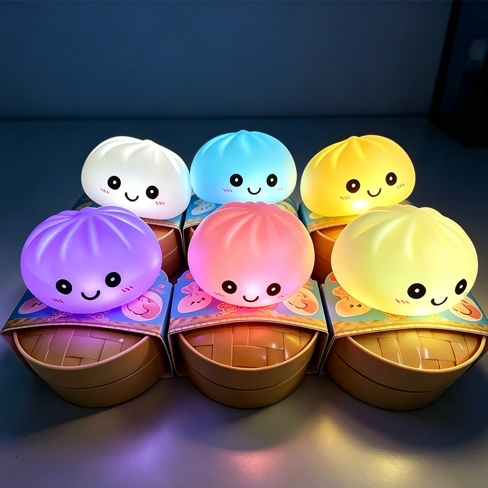 Aesthetic LED Bun Night Light, - đánh giá và giá Photography Lighting For Food