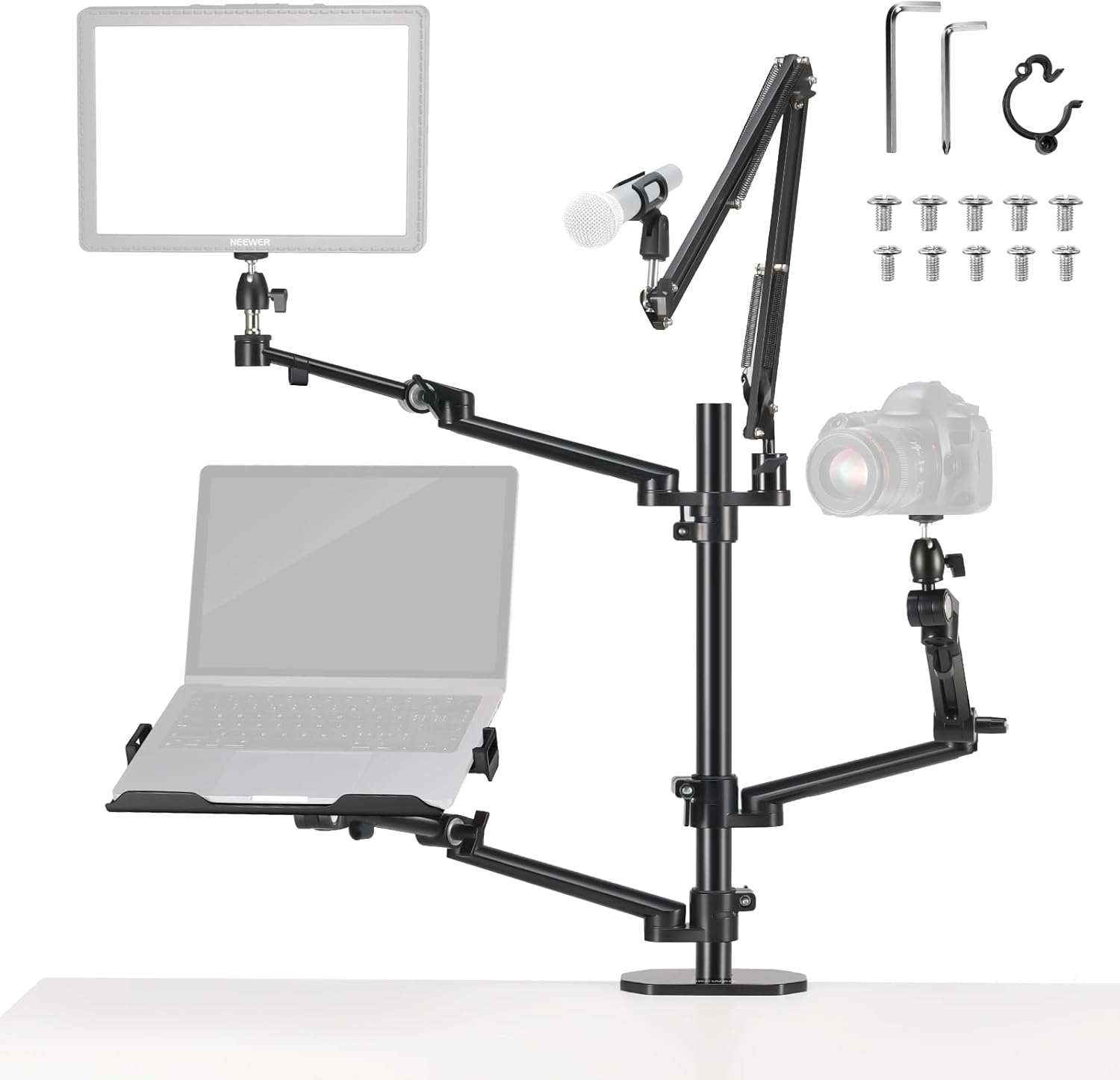Desk Mount Overhead Camera Rig - đánh giá và giá Photography Lighting Rig