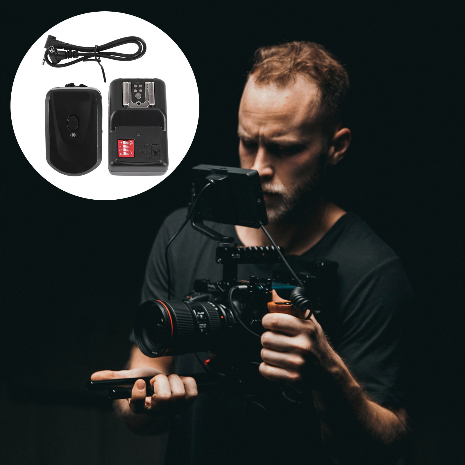 16 Channel Wireless Flash Trig - đánh giá và giá Trigger Receiver Set