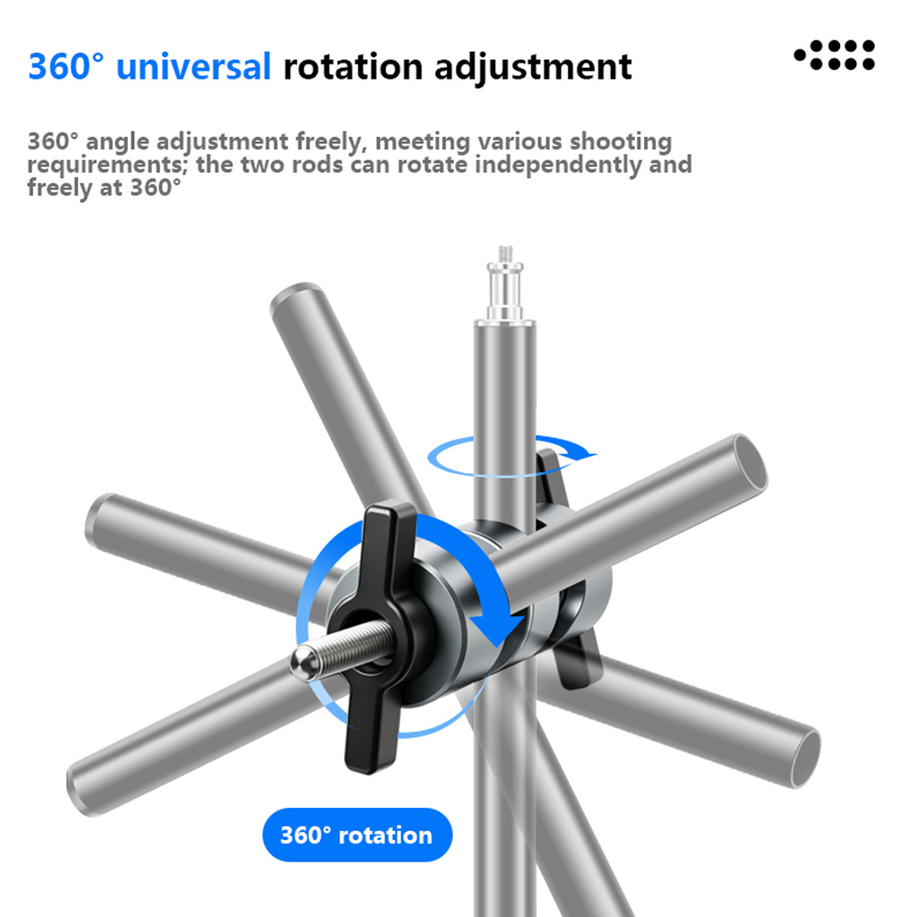 360° Rotating Dual-end Pipe Cl - đánh giá và giá Photography Lighting Rig