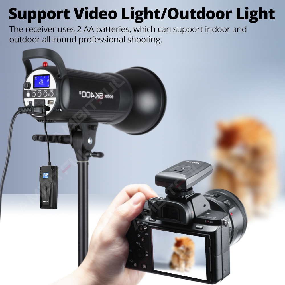 Godox RT-16 16 Channels Wirele - đánh giá và giá Trigger Receiver Set
