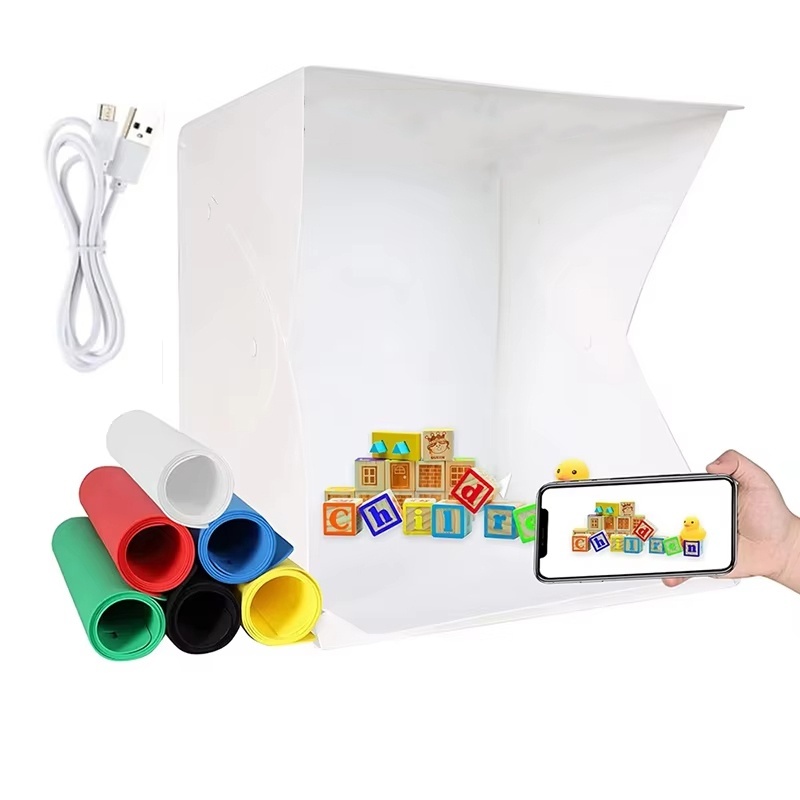 Folding Lightbox Portable Phot - đánh giá và giá Photography Lightning