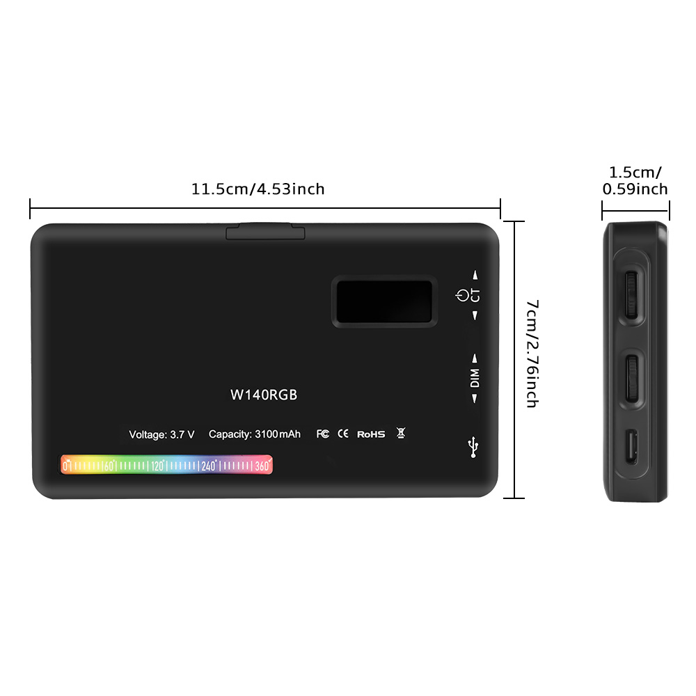 SH W140 LED RGB Video Light 0- - đánh giá và giá Photography Lighting Board