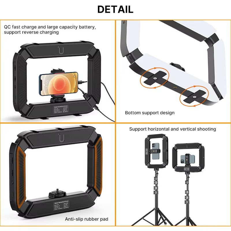 Ulanzi U-200 Ring Light Photog - đánh giá và giá Photography Lighting Rig