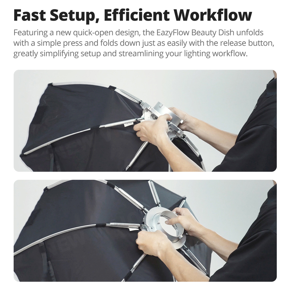 Godox EazyFlow Beauty Dish 65/ - đánh giá và giá Photography Lighting Beauty Dish