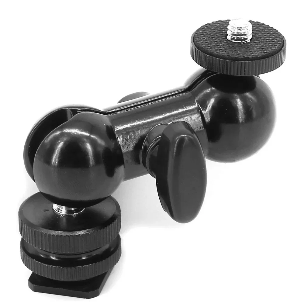Hot Shoe Adapter with Dual Bal - đánh giá và giá Photography Lighting Rig