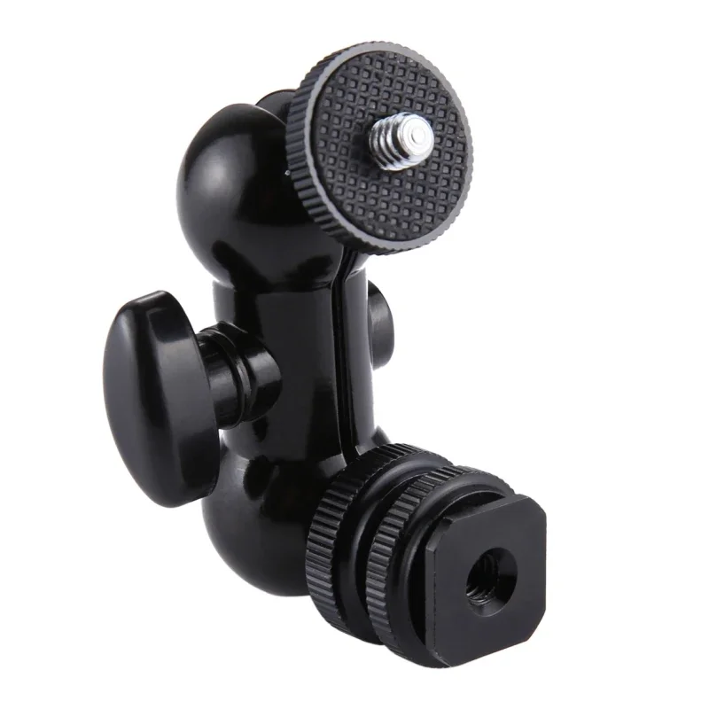 Hot Shoe Adapter with Dual Bal - đánh giá và giá Photography Lighting Rig