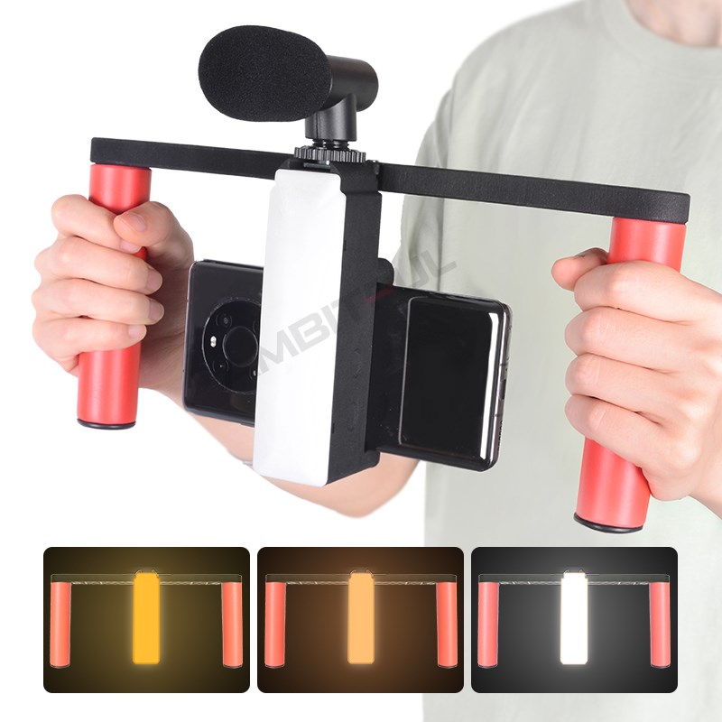 Smartphone Video Rig Hand Grip - đánh giá và giá Photography Lighting Rig