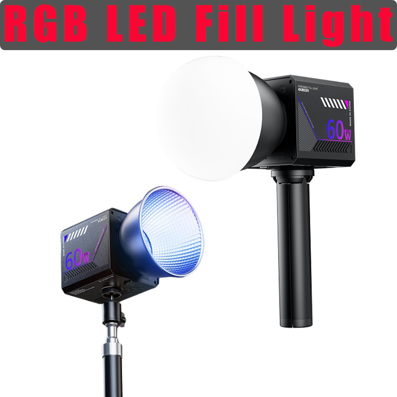 60W RGB Video Light Portable L - đánh giá và giá Photography Lightning
