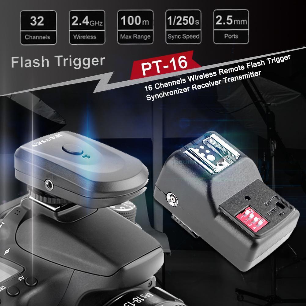 Hot Shoe Flash Lamp Controller - đánh giá và giá Trigger Receiver Set