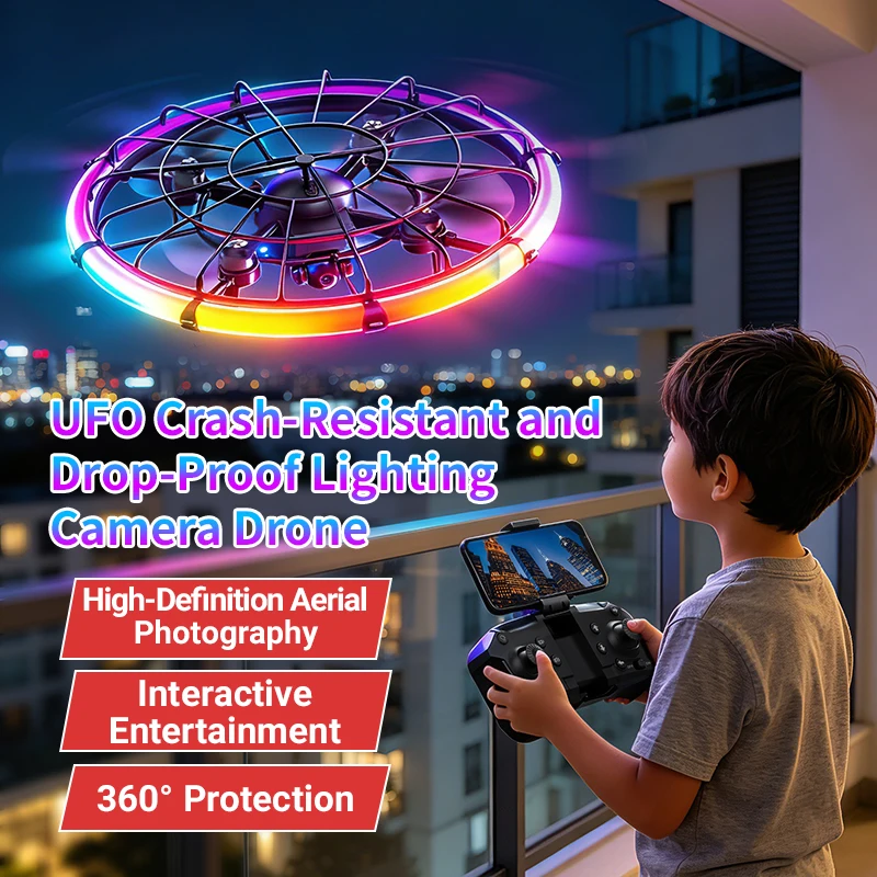 JJRC H145 UFO RC Drone with Du - đánh giá và giá Photography Lightning