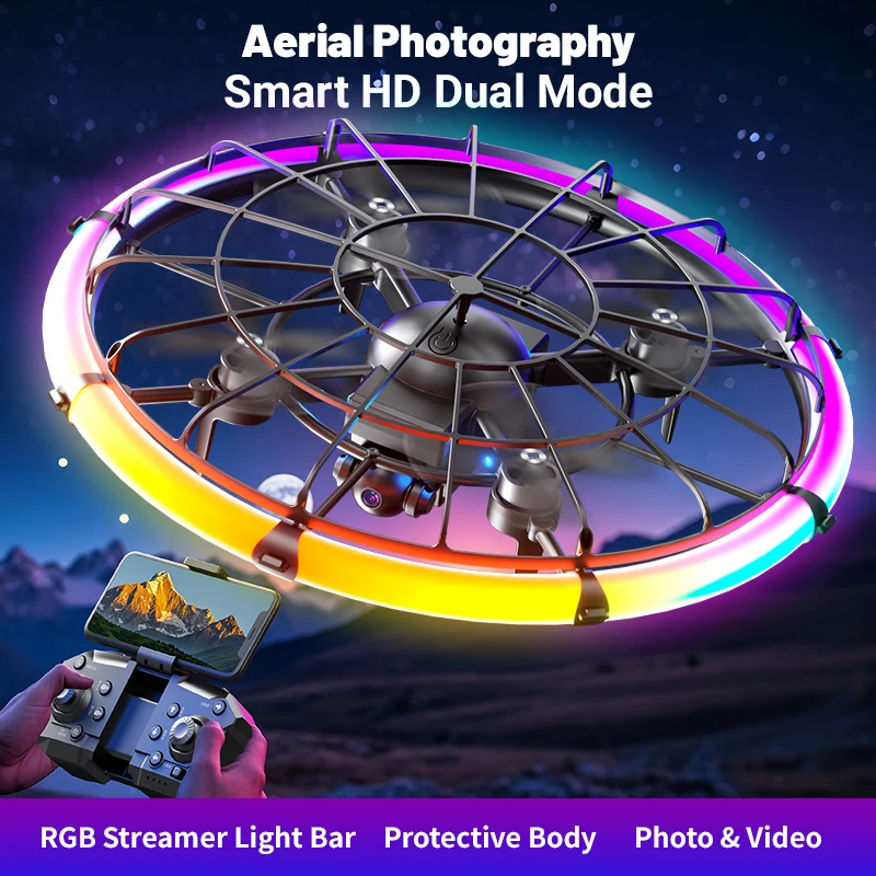 JJRC H145 UFO RC Drone with Du - đánh giá và giá Photography Lightning